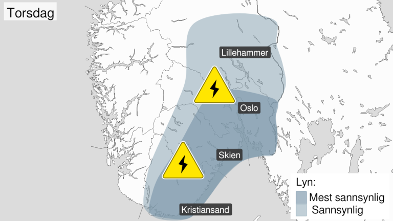 Avsluttet Oransje Farevarsel For Styrtregn I Vestfold Og Østfold